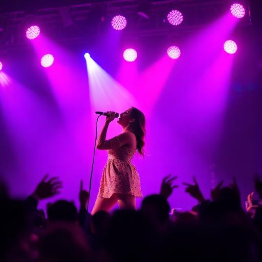 Mira Vesper performing live